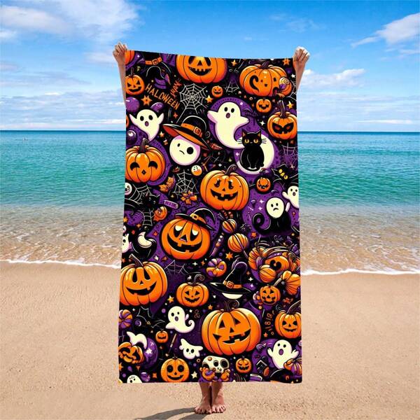 Couverture de plage personnalisée en microfibre ultra rapide à sécher de 250 g/m², serviette de plage surdimensionnée, tapis de yoga, étole pare-soleil, convient pour les voyages, le camping, la natation, la randonnée, 1 pièce de 70*140 cm ou 1 pièce de 90*180 cm, serviette de plage à séchage rapide
