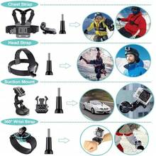 50 Pcs For Gopro Hero 13 12 10 11 12 9 Accessory Kit Bundle Chest Head Mount - màu đen - Xem 5