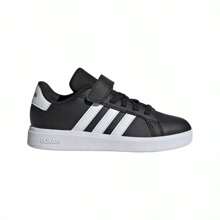 Adidas GRAND COURT 2.0 EL C - Black and White - View 1