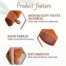 3pcs Self-Tanning Gloves Set, Includes Back Applicator, Mini Face Gloves, Soft & Easy To Apply, Reusable & Washable, Unisex - Multicolor - View 3