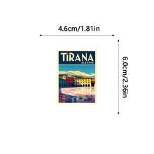 Conjunto de 50 adesivos de viagem, adesivos vintage, adesivos de férias, adesivos de países, adesivos de edifícios, presentes de viagem, adesivos estéticos de viagem, vinil à prova d'água para laptop, celular, carro, skate, garrafas de água, scrapbooking, computador e diário.