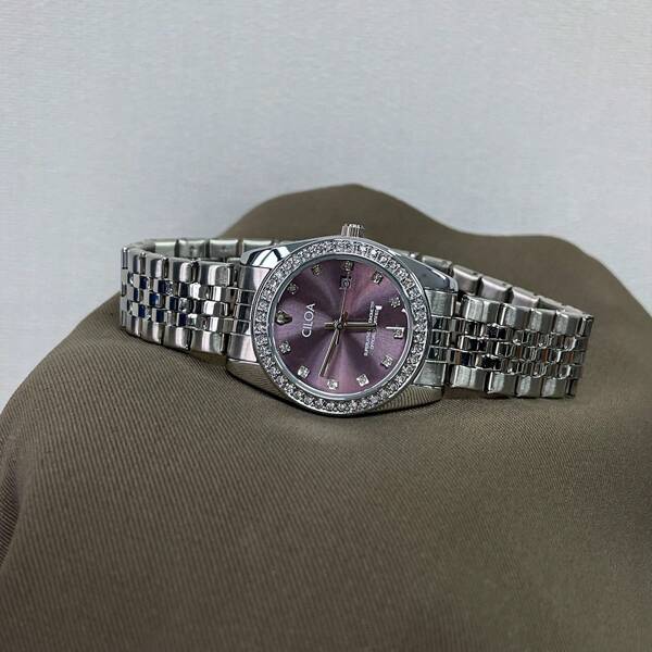 1pc NASIR Women's High-End, Fashionable Luxury Calendar Waterproof Quartz Watch, For Everyday & Festivals