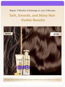 Pantene 潘婷多效修護護髮乳 40/70/180ml、洗髮精 300g，深層滋養、強化髮質、柔順亮澤，適合所有髮質 - 洗髮精&護髮素 - 查看 7