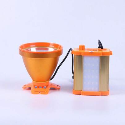YUQING.FC Lampara Minera Cacería La Bestia Faro De Largo Alcance Led H49 A luz amarillo