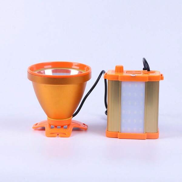 YUQING.FC Lampara Minera Cacería La Bestia Faro De Largo Alcance Led H49 A luz amarillo