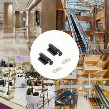 10pcs Magnetic Cabinet Door Bouncer - Magnetic Touch Latch, Push Open Cabinet Door Latches And Catches, Push Release Opener Door Magnets For Cabinets And Drawers - Multicolor - View 11