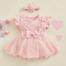 Children's Toddler Lace Cute Princess Style Haga Plus Headband