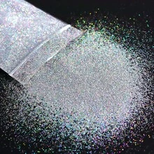 50克全息细闪粉环氧树脂填料闪亮金银树脂颜料用于硅胶模具填充玻璃杯艺术DIY工艺品 - 彩色 - 查看 18
