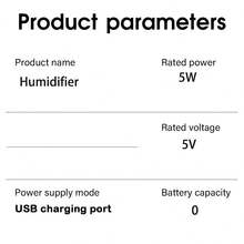 雨天加湿器，彩色蘑菇云香薰加湿器，桌面喷泉，床边睡眠，放松，成人礼物 - 彩色 - 查看 11