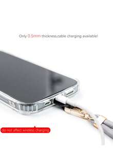 1pc Multifunctional Anti-Lost Neck Lanyard, Phone Strap, Crossbody Phone Holder - Pink - View 4