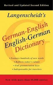 Pre-Owned Langenscheidt's German-English Dictionary (Paperback) By Langenscheidt - Single Book - View 1