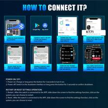 EIGIIS 1 件不锈钢表带男士智能手表（拨打/接听电话）具有 3ATM 防水功能，坚固耐用的手表，1.96 英寸高清屏幕睡眠监测器，100 多种运动模式健身追踪器，兼容 Android IOS - 黑橙色 - 查看 10