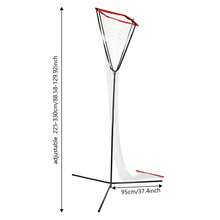 CNCEST Volleyball Setter Trainer Net, Adjustable Height And Angle Volleyball Training Net Frame Volleyball Target Net Volleyball Practice Net Volleyball Training Equipment (Red) - Red - View 3