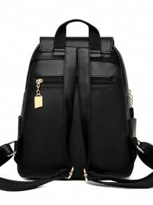 2025 New Version Large Capacity Backpack For Women, Soft Leather, Fashion College Style