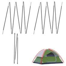 Tent Poles Replacement Compatible With Coleman 2 Person Sundome Camping Tent PreAssembled Replacement Poles For Coleman Easy To Install Lightweight Fiberglass 3 Pack SH PO - as pic - View 1