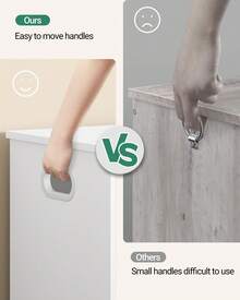 Hzuaneri Shoe Bench, Storage Bench, Chest, 100 Cm Lift-Top Storage Organizer With 2 Hinges, Shoe Bench For Entryway, Bedroom, Living Room, White - 白色 - 查看 7