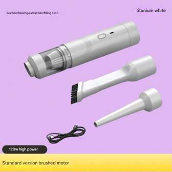 Wireless Car Vacuum Cleaner, Handheld, Portable, Brushless Motor, Dust Collector, Blowing & Suction