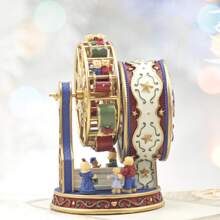 Rotary Ferris Wheel Resin Music Box, Decor Ornament, Gift For Birthday, Holiday, Anniversary