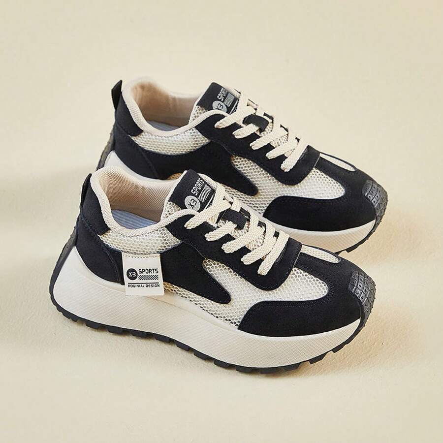 Women Chunky Shoes - Gris - Ver 1