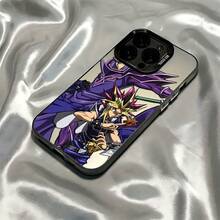 Fundas para Teléfono de Juego de Cartas de Anime Japonés para iPhone 16 15 14 13 12 11 Pro Max X XR XS MAX 8 27 Plus con Cubierta Trasera Mate Anticaída - Color mezclado 1 - Ver 5