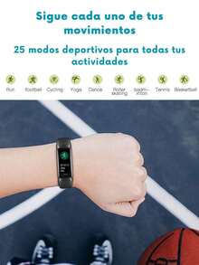 EFFEOKKI Ultra-Thin Fitness Tracker, Unisex, AMOLED Display/Multiple Sport Modes/Waterproof Pedometer Smart Watch, Compatible With IPhone And Android Smartphones - General - View 8