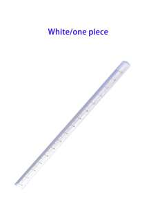 15cm Transparent Plastic Triangle Ruler, Student Stationery Supplies Triangle Scale Ruler, Available In Multiple Colors,School Supplies,Back To School