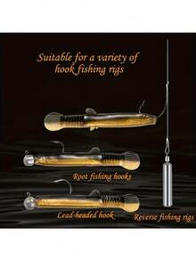 8PCS Simulation Loach Soft Bait -2.76 Inches PVC Material, Realistic Loach Bait - Suitable For Bass, Catfish, Trout Fishing | Durable PVC Material - Multicolor - View 4