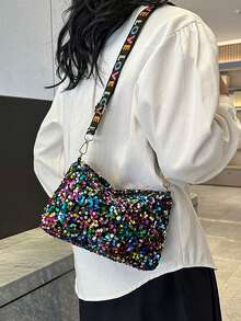 双肩包男士简约一体式大容量旅行背包男女休闲包 - 彩色 - 查看 6