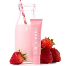 Bálsamo labial brillante Fresh Kiss de ColourPop - Cuidado labial hidratante enriquecido con péptidos, ácido hialurónico, manteca de karité y vitamina E para una fórmula ultra acolchada - Watermelon Sugar (14g)