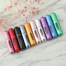 Randomly Select One Item 5ml Fine Mist Spray Bottle Bottom Filling Perfume Sub-Bottle Double-Layer Perfume Bottle Portable Press Bottle Multi-Color - 彩色 - 查看 2
