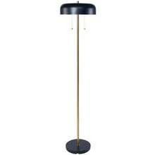 MERAX Modern Floor Lamp For Living Room Vesper Floor Lamp With Black Outer And White Inner 110-120V Tall Corner Lamp For Bedroom & Office Lighting - 美規A型插(110-127V) - 查看 8
