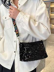 双肩包男士简约一体式大容量旅行背包男女休闲包 - 彩色 - 查看 8