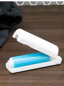 Kit 2 peças Mini Rolo Tira Pelos lavavél Reutilizável Portátil