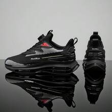 男士户外休闲运动鞋，时尚旋转扣设计，舒适百搭