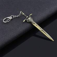 1 pezzo Portachiavi/ Ciondolo alta qualità Spada di Artorias di Dark Souls 3, Spada del cavaliere Camminatore dell'Abisso, Accessorio per uomo, borsa, cosplay