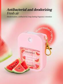 1pc 35ml Moisturizing No-Rinse Hand Sanitizer Spray Bottle, Travel Size Spray Hand Sanitizer Bottle, Moisturizing No-Rinse Hand Sanitizer Spray Bottle (Note: Actual Product Is An Empty Spray Bottle)