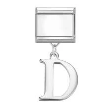 1 Stück Buchstaben Elemente DIY kreatives Accessoire Schmuck, modisches Anhänger Design personalisierbar DIY Armband Halskette Ring Fußkettchen, vielseitig, filigran, süß, modulares Armband