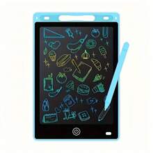 Tableta de dibujo LCD de 8.5 pulgadas: gran almohadilla para escribir y hacer bocetos con colores brillantes y seguros para los ojos, ideal para notas, hogar, escuela, oficina - juguete de viaje y regalo de Navidad perfecto, tableta de dibujo digital, pizarra para grafiti, vuelta al cole