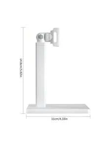 1Pc White Handheld Manicure Word Lamp With Screen Display Bracket 360 Degrees Rotary Multifunctional Rack Stick Nail Tip Heating Lamp Lamp Bracket - White - View 9