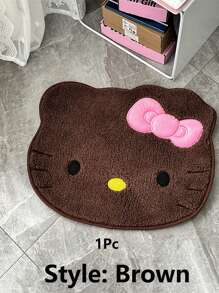 Sanrio 1Pc Hello Kittys Carpet Cute Anime Bedroom Bathroom Carpet Bedroom Living Room Floor Mat Door Mat Decoration Gift(Some Parts May Be Random) Back To School