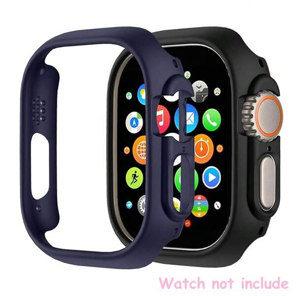 2pcs/Set Bumper Case For Apple Watch Ultra 2/1 49mm, Bling Shockproof Protective Bumper Cover For Apple Watch Ultra1 2 Cover 49mm, Women Men Bling Bumper Case[No Screen Protector]