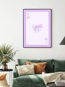 1 pièce Art mural à arcs violets, affiche preppy, décoration appartement universitaire, impression aquarelle d'arcs, décoration de chambre girly, décoration murale, décoration de salon, décoration de bureau, décoration de chambre à coucher, décoration de cuisine, décoration de salle de bain, décoration murale, décoration de la maison, affiches sans cadre - Multicolore - Voir 24