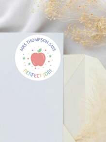 54-540Pcs Custom Rainbow Trophy Work Stickers,Personalized Text Label Stickers,Customizable Thank You Stickers,Kids Stickers,Round Stickers,Customized Bachelor Party Stickers,Name Stickers,Multi-Purpose,Birthday Gifts,Cup Stickers,Envelopes,Gift Boxes/Bags,Anniversary,Work,Office,Bridesmaids,Students,School