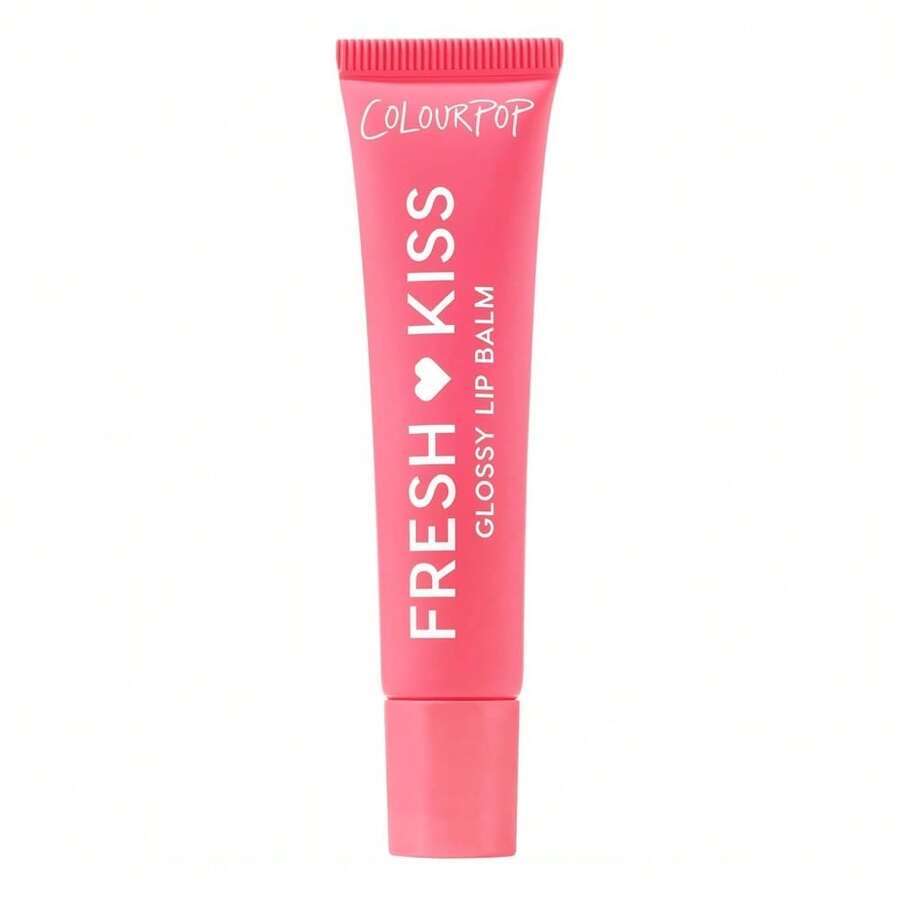 ColourPop Fresh Kiss Glossy Lip Balm - Hydrating Lip Care Enriched With Peptides, Hyaluronic Acid, Shea Butter & Vitamin E For An Ultra-Cushiony Formula - Watermelon Sugar (0.49 Oz) - Đường dưa hấu - Xem 1