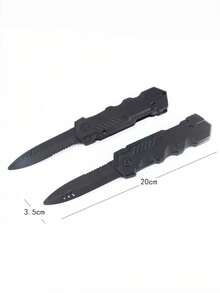 Assorted Mini Plastic Prank Toys, Shrinking Knife, Expanding Spring Knife, Fake Knife, Holiday Party Gag Gifts, Performance Props - Multicolor - View 8