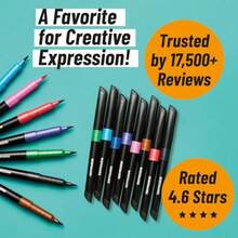 BIC BodyMark Temporary Tattoo Marker Henna Vibes Assorted Colors 3Count  Vine Selected For You