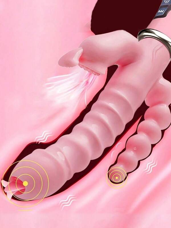 Vibrating Stick Massager 3in 1 G-Spot Vibrator With 12 Different Vibration Modes, Adult Toy Simulating Penis Sex Toys Suitable For Female Couples