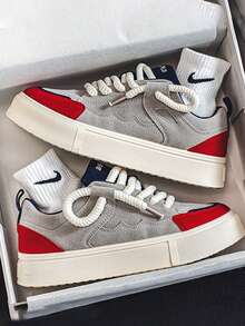 Women Wedge Sneakers - 藍色 - 查看 4