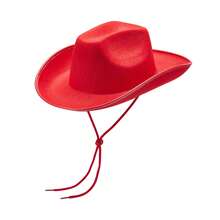 Women Men Cowboy Hat Classic Roll Up Brim Fedora Cowgirl Hat Western Cowboy Hat Stage Performance Hat