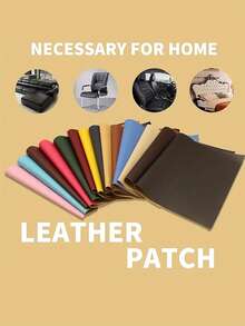 1 件装皮革修补胶带，自粘式皮革修补片，适用于沙发、沙发家具、汽车座椅，皮革修补套件，自粘式皮革修补剂，可切割沙发修补，适用于酒店/餐厅/办公室/商业场所，适用于车间和商店，母亲节，送给母亲的礼物，婚礼季，毕业季，送给家人和朋友的礼物 - 彩色 - 查看 5